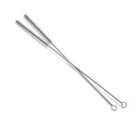 Utoolmart 8mm Diameter Steel Wire Cleaning Brush 300mm Length 2Pcs