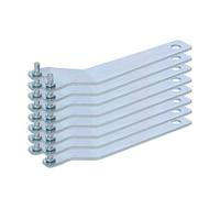 Utoolmart 8Pcs Angle Grinder Wrench, 2 Prong Pin Lock Nut Spanner Wrench for Makita 9523 Angle Grinder