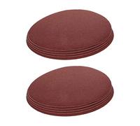 Utoolmart 9" 225mm Diameter 120 Grit Self Stick Adhesive Back Aluminum Oxide Sandpaper for Random Orbit Sander Wood Metal Auto Dry Polishing 10pcs