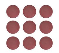 Utoolmart 9 inch Hook and Loop Sanding Disc 120 Grits Flocking Sandpaper Aluminum Oxide Abrasive Circular Sander Sheet for Wood Furniture Grinding Polishing 10pcs
