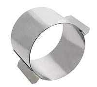 Utoolmart Adjustable Round Stainless Steel 2.36 to 4 Inch Cake Mold, Cake Baking Supplies 1Pcs