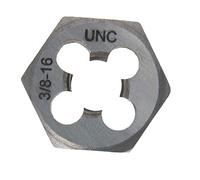 Utoolmart Hex Rethreading Die, UNC 3/8-16 Carbon Steel Thread Die, Hex Rethreading Die Machine Thread Die, Hexagon Taper Pipe, 1 Pcs