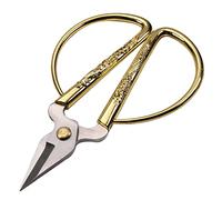 Utoolmart Multi-Purpose Scissors 126mm Total Length 3Cr13 Stainless Steel Fine Grinding Blade Comfort-Grip Handles Sturdy Sharp Scissors for Office Home School Sewing Fabric Craft Supplies 1pcs