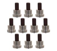 Utoolmart Phillips Locator Screwdriver Bits, PH2 Phillips Head Screw Driver Bit, with 1/4-inch Hex Shank, 30mm Length S2 Steel Screw Driver Kit Tools, for Plasterboard Screws Locating, 10 Pcs