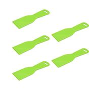 Utoolmart Putty Scraper 2" Plastic Flexible Putty Knives Disposable Spreader for Taping Drywall Wall Painting Green 5pcs