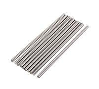 Utoolmart Round Steel Rod, 3.2mm HSS Lathe Bar Stock Tool 100mm Long, for Shaft Gear Drill Lathes Boring Machine Turning Miniature Axle, Cylindrical Pin DIY Craft Tool, 10pcs