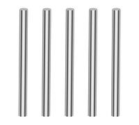 Utoolmart Round Steel Rod, 5.5mm HSS Lathe Bar Stock Tool 100mm Long, for Shaft Gear Drill Lathes Boring Machine Turning Miniature Axle, Cylindrical Pin DIY Craft Tool, 5pcs