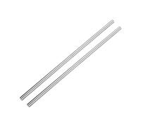 Utoolmart Round Steel Rod, 6mm HSS Lathe Bar Stock Tool 200mm Long, for Shaft Gear Drill Lathes Boring Machine Turning Miniature Axle, Cylindrical Pin DIY Craft Tool 2 Pcs