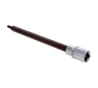 Utoolmart Shank Diameter 1/2" Drive x 5mm Hex Bit Socket, 200mm Lengthen Metric, S2 Alloy Steel 1pcs