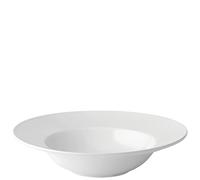 Utopia Anton Black Fine China, Z03023-000000-B01006, Deep Winged Pasta Plate 10" (25cm) 17.5oz (50cl) (Box of 6)