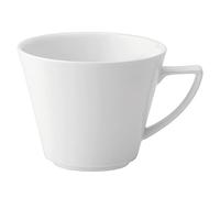 Utopia Anton Black Fine China, Z03066-000000-B01006, Deco V Shaped Cup 7.5oz (21cl) (Box of 6)