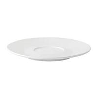Utopia Anton Black Fine China, Z03294-000000-B01006, Coupe Saucer 5.75" (15cm) (Box of 6)