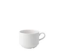 Utopia Anton Black Fine China, Z03074-000000-B01006, Stacking Cup 7.5oz (21.25 ox of 6)