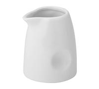 Utopia Anton White Pinched Milk Jug 2oz / 60ml - x6 - China Milk Tot, Creamer, Tea & Coffee Service