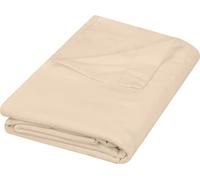 Utopia Bedding - 1 Pack Flat Sheet - Soft Brushed Microfiber Non Shrink and Fade Easy Care Flat Sheet (Beige, Queen)