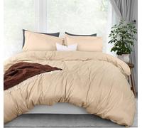Utopia Bedding - 3 Piece Queen Size Duvet Cover Set with Zipper Closure - 1 Duvet Cover with 2 Pillow Covers - Soft Brushed Microfiber - 90"x90" (Queen,