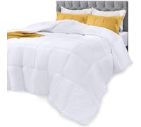 Utopia Bedding Down Alternative Comforter (White, King) - All Season Comforter - Plush Siliconized Fiberfill Duvet Insert - Box Stitched