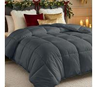 Utopia Bedding All Season 250 GSM Comforter - Soft Down Alternative Comforter - Plush Siliconized Fiberfill Duvet Insert - Box Stitched (Twin/Twin XL, Gray)
