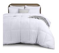 Utopia Bedding All Season 7.5 Tog Duvet Single with Corner Tabs - Microfiber Soft Summer Duvet - Box Stitched Down Alternative Quilt (Single, White, Pack of 14)