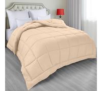 Utopia Bedding All Season Down Alternative Quilted Twin/Twin XL Comforter - Duvet Insert with Corner Tabs - Machine Washable - Bed Comforter - Beige