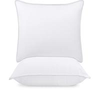 Utopia Bedding Bed Pillows (Set of 2), 60 x 60 cm, Pair of Bed Pillows, 3D Polyester Fibre (White)
