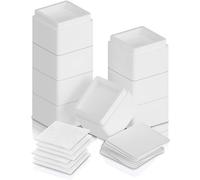 Utopia Bedding Bed Risers 3 Inch - Pack of 8 - Adjustable Furniture Risers 3 & 6 inch - Anti Slip Foam & Rubber Pad - Stackable Bed Lifts Risers Heavy Duty for Sofa, Bed, Table, Couch & Chair (White)