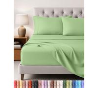 Utopia Bedding Bed Sheet Set, 4 Piece, King, Sage