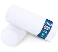 Utopia Bedding Bolster Pillow 2 Pack, 15 x 40 cm, Bolster Cushion -White