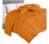 Utopia Bedding Comforter Duvet Insert, Quilted Comforter with Corner Tabs, Box Stitched Down Alternative Comforters King Size (Burnt Orange)