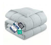 Utopia Bedding Coverless Double Duvet, 4.5 Tog Lightweight Summer, Light Grey