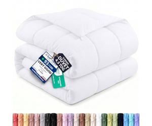 Utopia Bedding Coverless Single Duvet, 4.5 Tog Lightweight Summer, White | Soft & Cozy Comforter with Ultra-Soft Touch Microfiber filling & Corner Tabs, and OEKO-TEX® STANDARD 100 certification