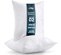 Utopia Bedding Cushion Inner Pads (Pack of 2), 65 x 65 cm (26 x 26 inches) Cushion Stuffer Inserts, Hollowfibre Pillows (White)