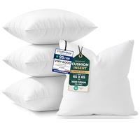 Utopia Bedding Cushion Inserts, Hollowfibre Inner Pads for Sofa or Bed - Cushions Fillers (4, White, 65x65 cm)