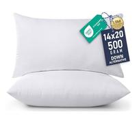 Utopia Bedding Decorative Cushion Inserts, Bed and Sofa Cushions, Indoor Decorative Cushions, 2 Pieces, 35.5 x 50.8 cm, White