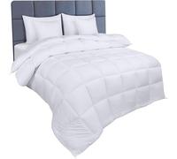 Utopia Bedding Duvet,10.5 Tog coverless Duvet with Corner Tabs, Box Stitched Quilt (Single, White)