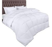Utopia Bedding Duvet 10.5 tog with Corner Tabs - Box Stitched Duvet (10.5 Tog - 220x240, White)