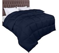 Utopia Bedding Duvet 180 x 200 cm, All-Season Duvet with 370 GSM Filling, Breathable Sleep Blanket, Quilt, Super Soft & Cuddly (Navy Blue)