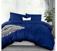 Utopia Bedding Duvet Cover Queen Size Set - 1 Duvet Cover with 2 Pillow Shams - 3 Pieces Comforter Cover with Zipper Closure - Ultra Soft Brushed Microfiber, 90 X 90 Inches (Queen, Royal Blue)