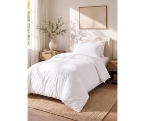 Utopia Bedding Duvet Cover Set with Pillowcases - 2 Piece Duvet Cover Set with Zipper - 1 Duvet Cover with 1 Pillowcase - Soft Brushed Microfiber (Double/XL Double, White)