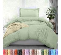 Utopia Bedding Duvet Cover Twin Size - 1 Duvet Cover with 1 Pillow Sham - 2 Pieces Bedding Duvet Cover with Zipper Closure - Soft Brushed Microfiber, 68 X 90 Inches (Twin/Twin XL, Sage)