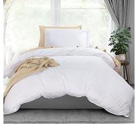 Utopia Bedding Duvet Cover Twin Size Set - 1 Duvet Cover with 1 Pillow Sham - 2 Pieces Comforter Cover with Zipper Closure - Ultra Soft Brushed Microfiber, 68 X 90 Inches (Twin, White)