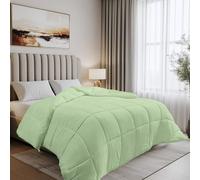 Utopia Bedding Duvet Double,10.5 Tog coverless Duvet with Corner Tabs, Box Stitched Quilt (Double, Sage Green)