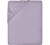 Utopia Bedding Fitted Sheet Double, Lavender - Deep Pocket 14 inch (35 cm) - Easy Care - Soft Brushed Microfibre Fabric - Shrinkage and Fade Resistant - Bottom Sheet