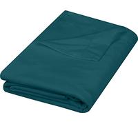 Utopia Bedding Flat Sheet - Soft Brushed Microfiber Fabric - Shrinkage & Fade Resistant Top Sheet - Easy Care - 1 Flat Sheet Only (Queen, Teal) (UB2422)