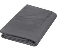 Utopia Bedding Flat Sheet - Soft Brushed Microfiber Fabric - Shrinkage & Fade Resistant Top Sheet - Easy Care - 1 Flat Sheet Only (Twin XL, Grey), UB3702