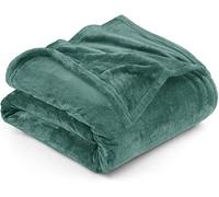 Utopia Bedding Fleece King Blanket, Soft, Cosy 300 GSM Fluffy Blankets For Sofas, Bed, Couches [Celadon, 259x228 cm]