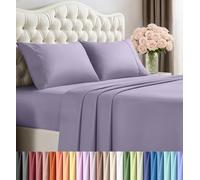 Utopia Bedding Full Bed Sheets Set - 4 Piece Bedding - Brushed Microfiber - Shrinkage and Fade Resistant - Easy Care (Full, Lavender)