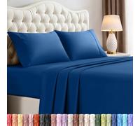 Utopia Bedding Full Bed Sheets Set - 4 Piece Bedding - Brushed Microfiber - Shrinkage and Fade Resistant - Easy Care (Full, Dusk Blue)