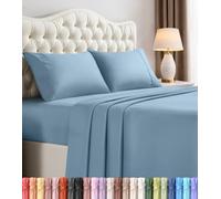 Utopia Bedding Full Bed Sheets Set - 4 Piece Bedding - Brushed Microfiber - Shrinkage and Fade Resistant - Easy Care (Full, Dutch Blue)