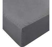 Utopia Bedding Full Fitted Sheet - Bottom Sheet - Deep Pocket - Soft Microfiber - Shrinkage and Fade Resistant - Easy Care -1 Fitted Sheet Only (Grey)